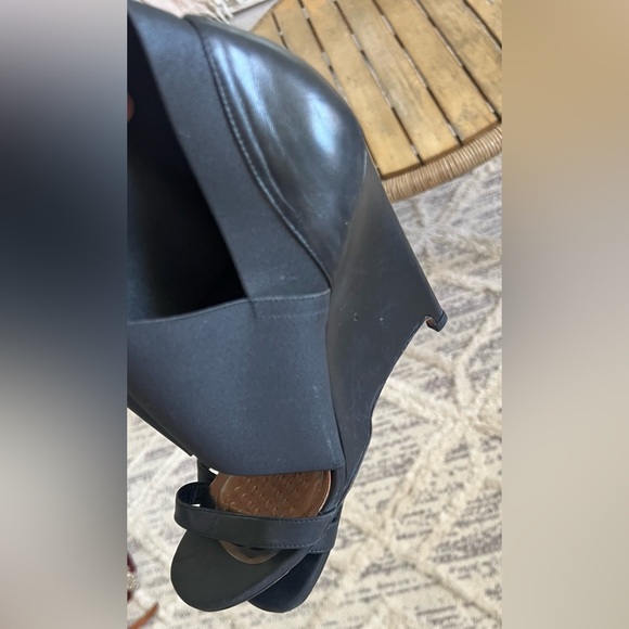 AGNONA LEATHER SHOES - Picture 4 of 6